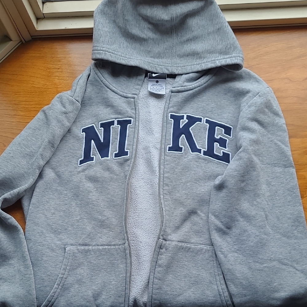 Nike Kids Gray Hoodie Jacket